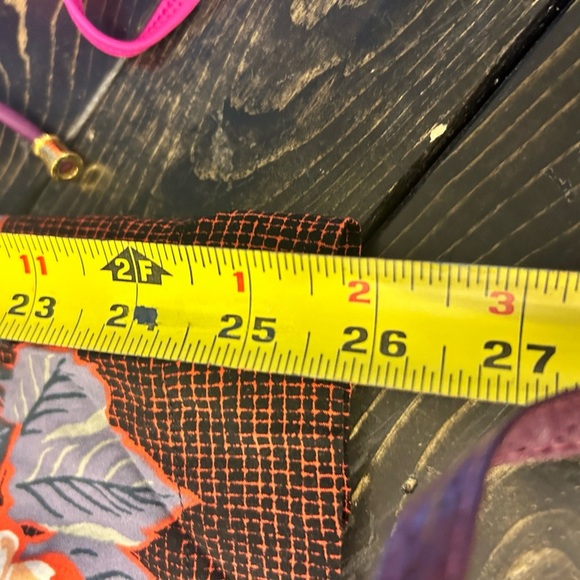 Anthro ett:twa Blake floral printed capri cropped pants Med - Picture 12 of 12